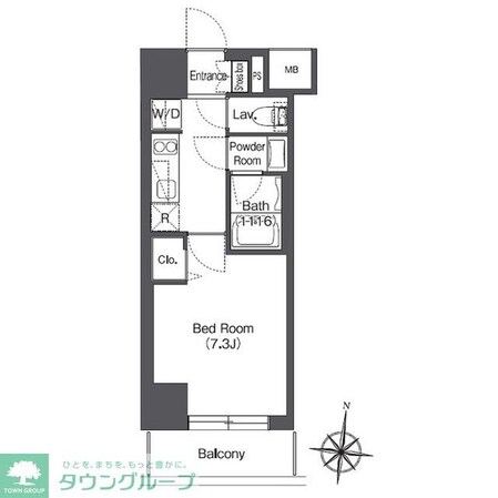コンフォリア大島DEUXの物件間取画像